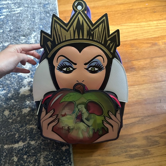 Loungefly Handbags - Loungefly Disney Snow White villains mini backpack